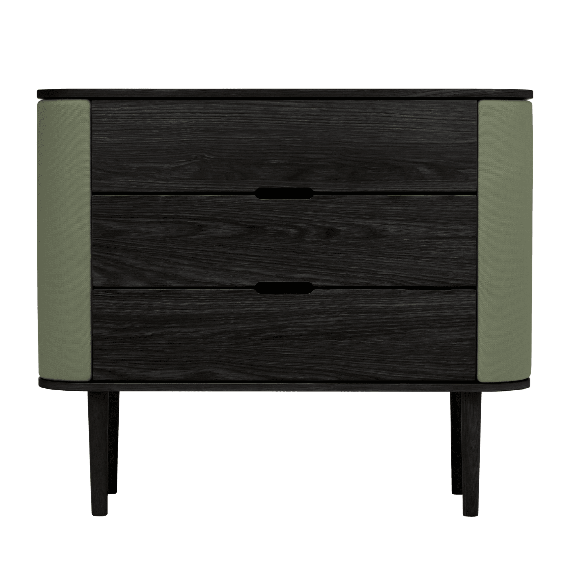 Umage Treasures Kabinet Med 2 Døre Sort Eg/Morning Meadows