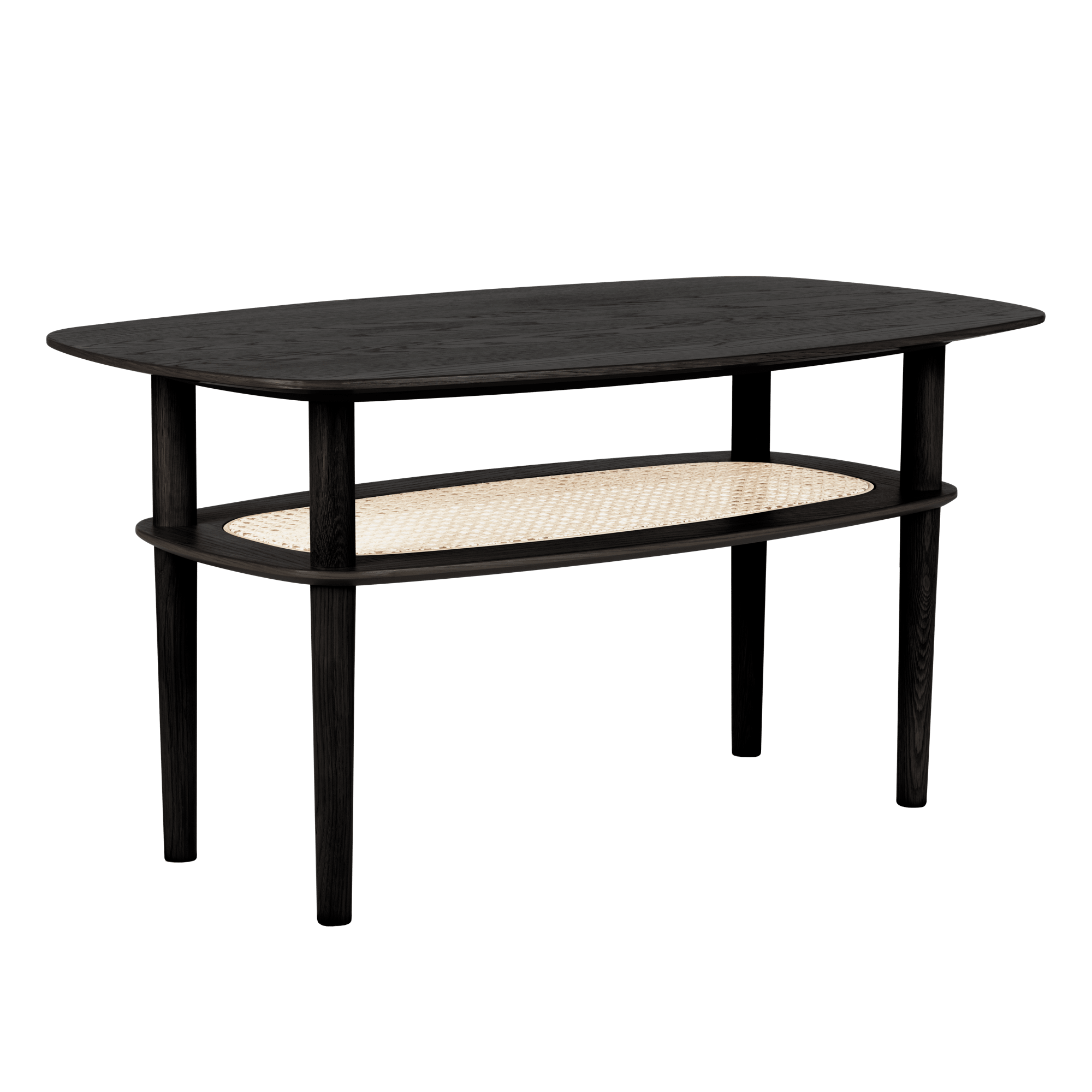 Umage Together Elegante Mesa de Centro Rectangular de Roble Negro