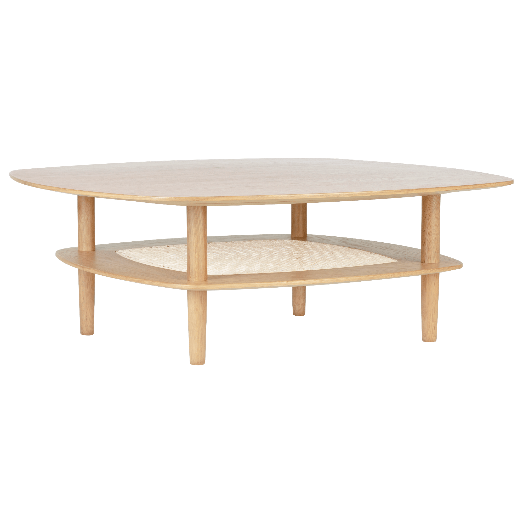 Umage Together Smooth Square 100 Salontafel Laag Eiken