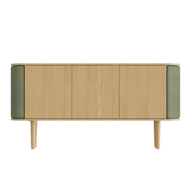 Treasures Kast met 3 Deuren Eiken/ochtendweiden