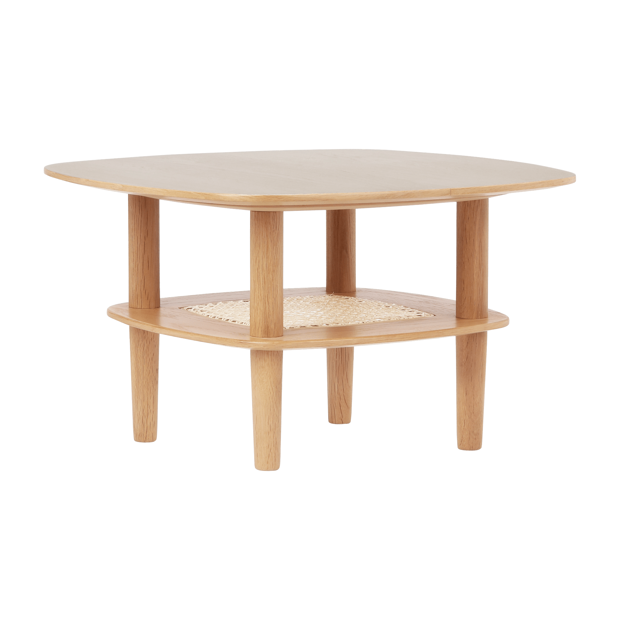 Umage Together Smooth Square 60 Salontafel Laag Eiken