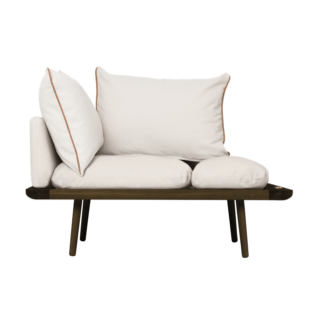 Umage Lounge Around 1½-seater Sofa Mørk Eg/white Sands
