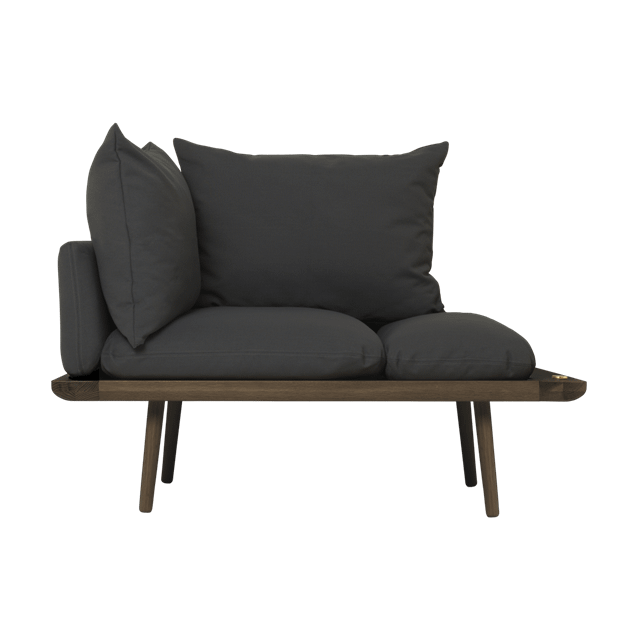 Umage Lounge Around 1½-seater Sofa Mørk Eg/shadow