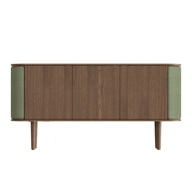 Treasures Kast met 3 Deuren, Donker Eiken/ochtendweiden