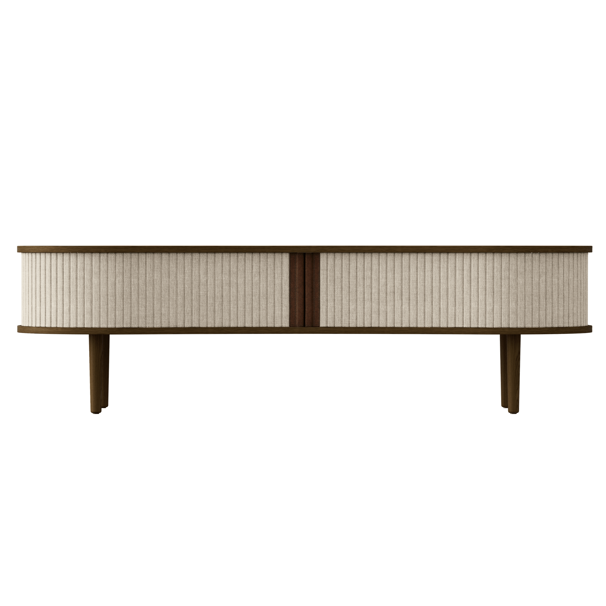 Umage Audacious TV Bench Dark Oak/White Sands