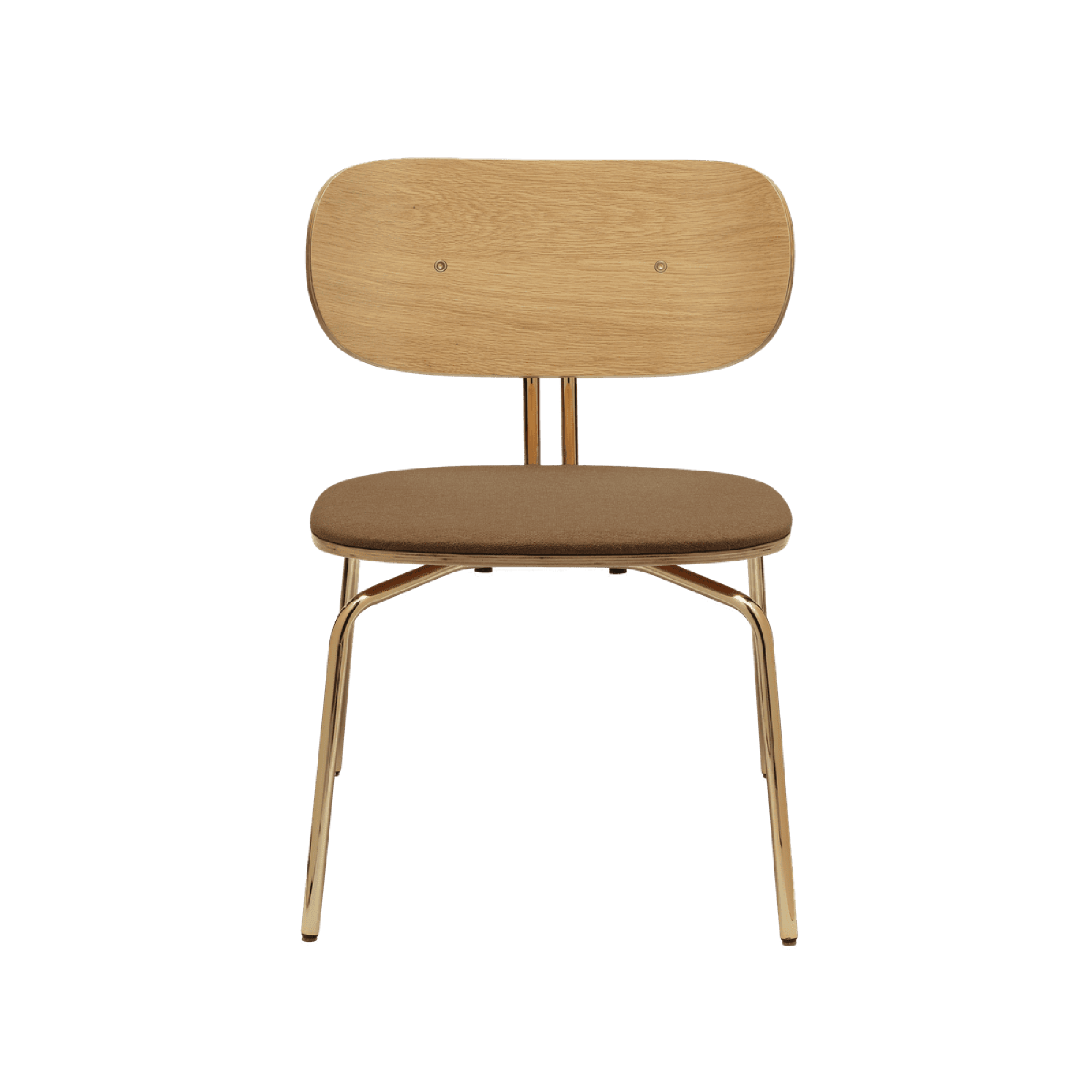 Umage Curious Armchair Sugar Brown/ Brass