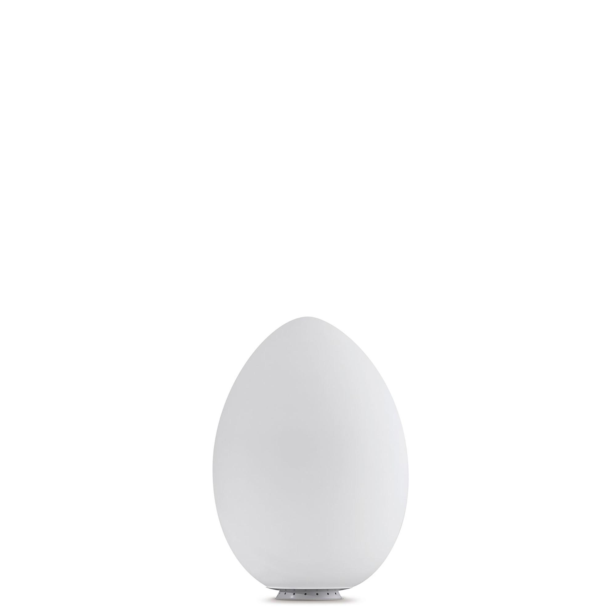 FontanaArte Uovo Lampe à Poser Petit Blanc