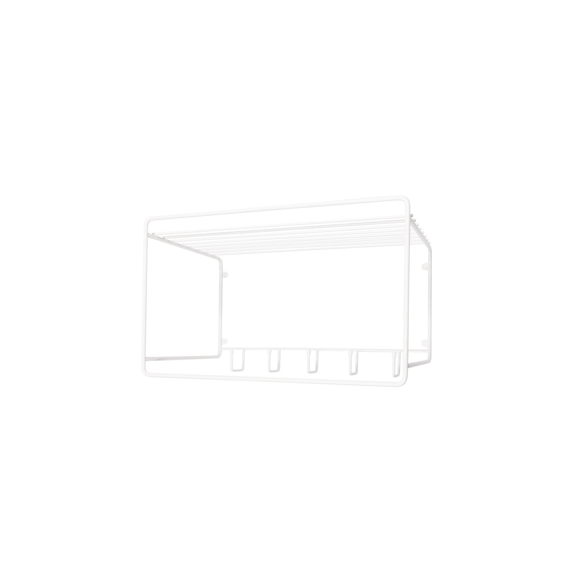 Maze Uptown Hat Shelf White