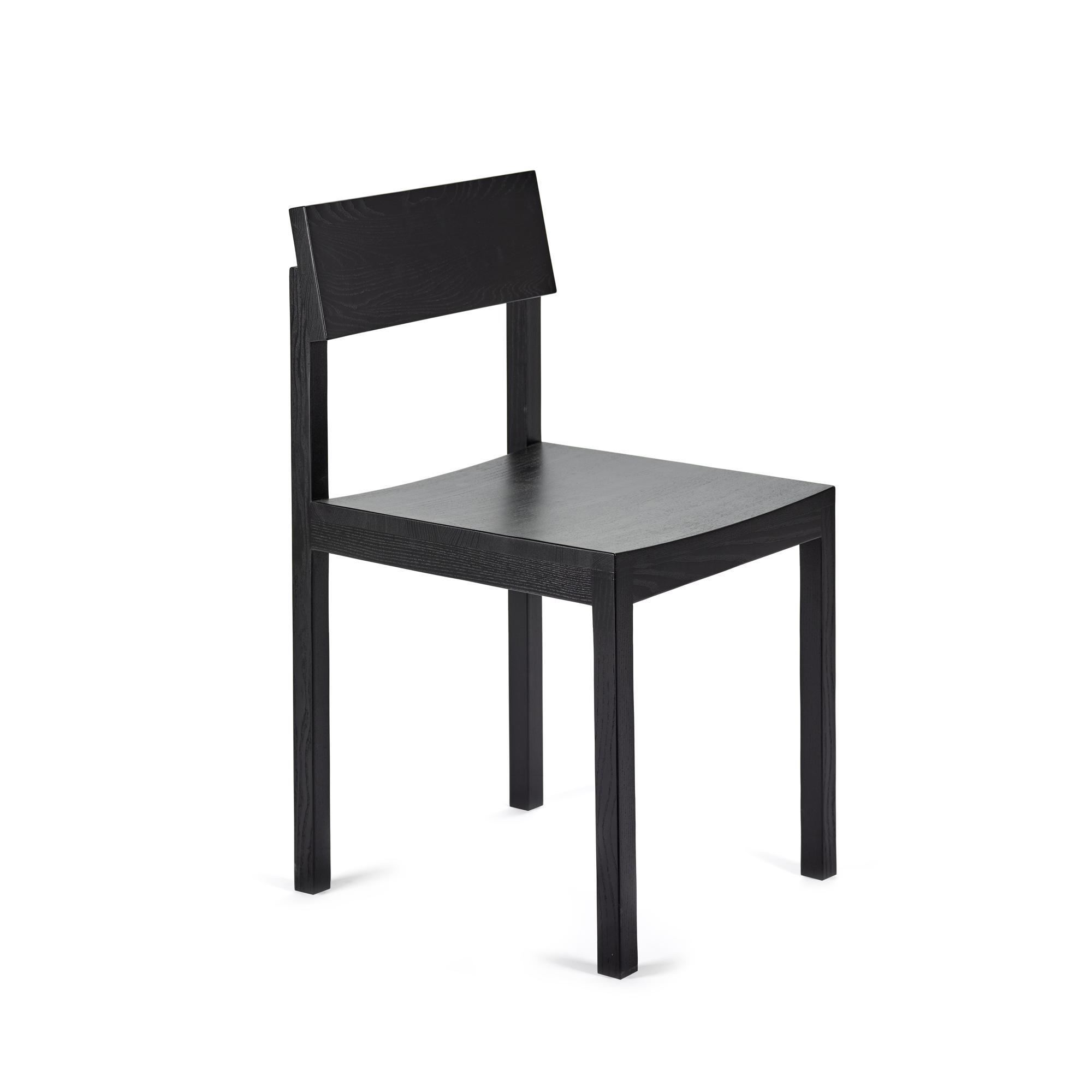 Valerie Objects Silent Dining Chair Coal