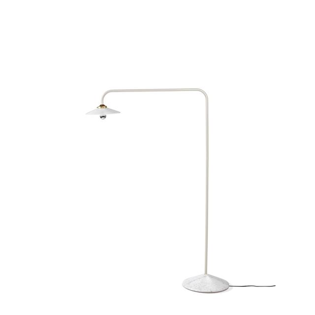 Valerie Object Stålampa N1 Golvlampa Elfenben/Marmor