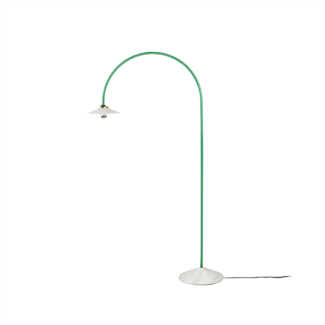 Valerie Objects Staande Lamp N°2 Vloerlamp Marmer/ Groen