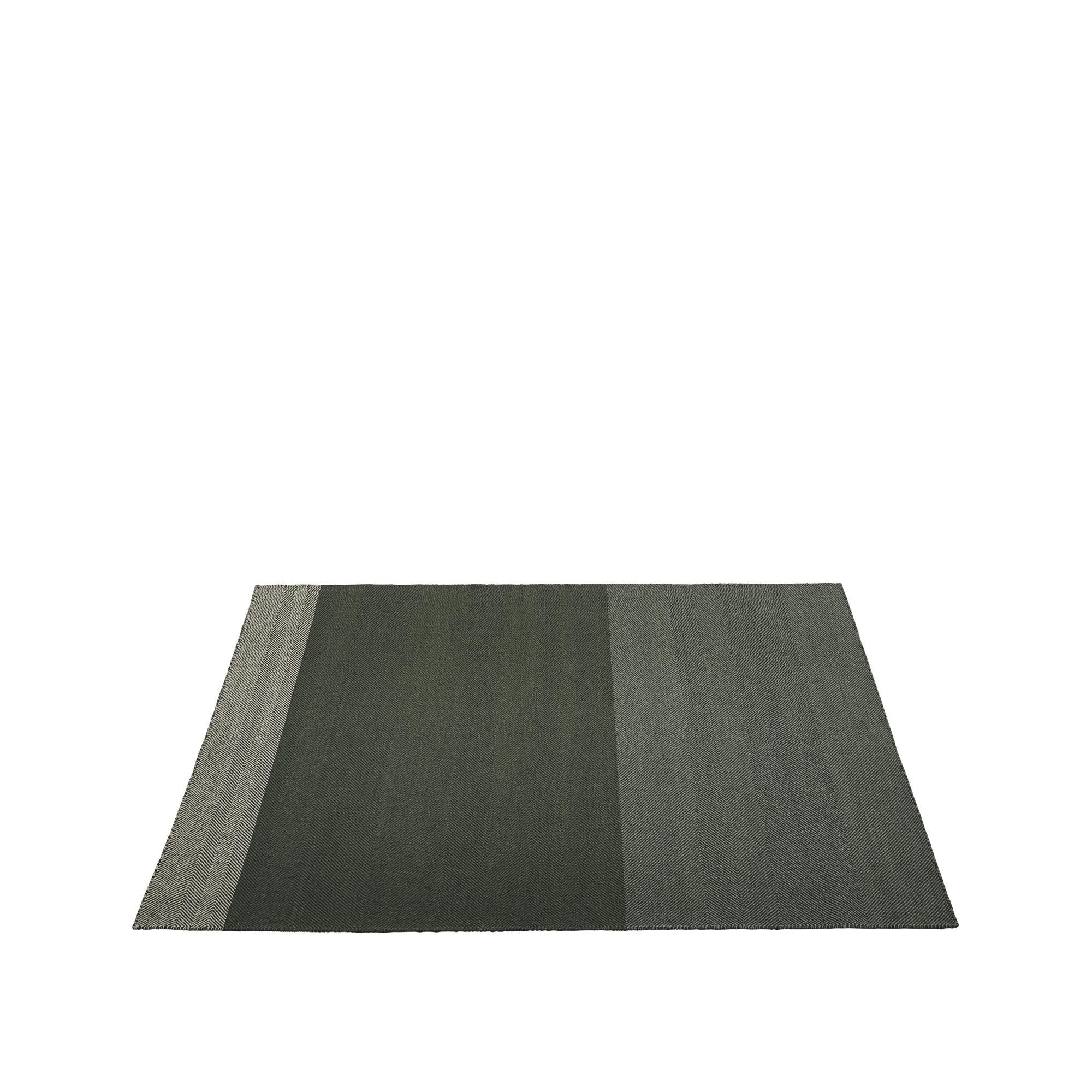 Alfombra Muuto Varjo 170x240 Verde Oscuro