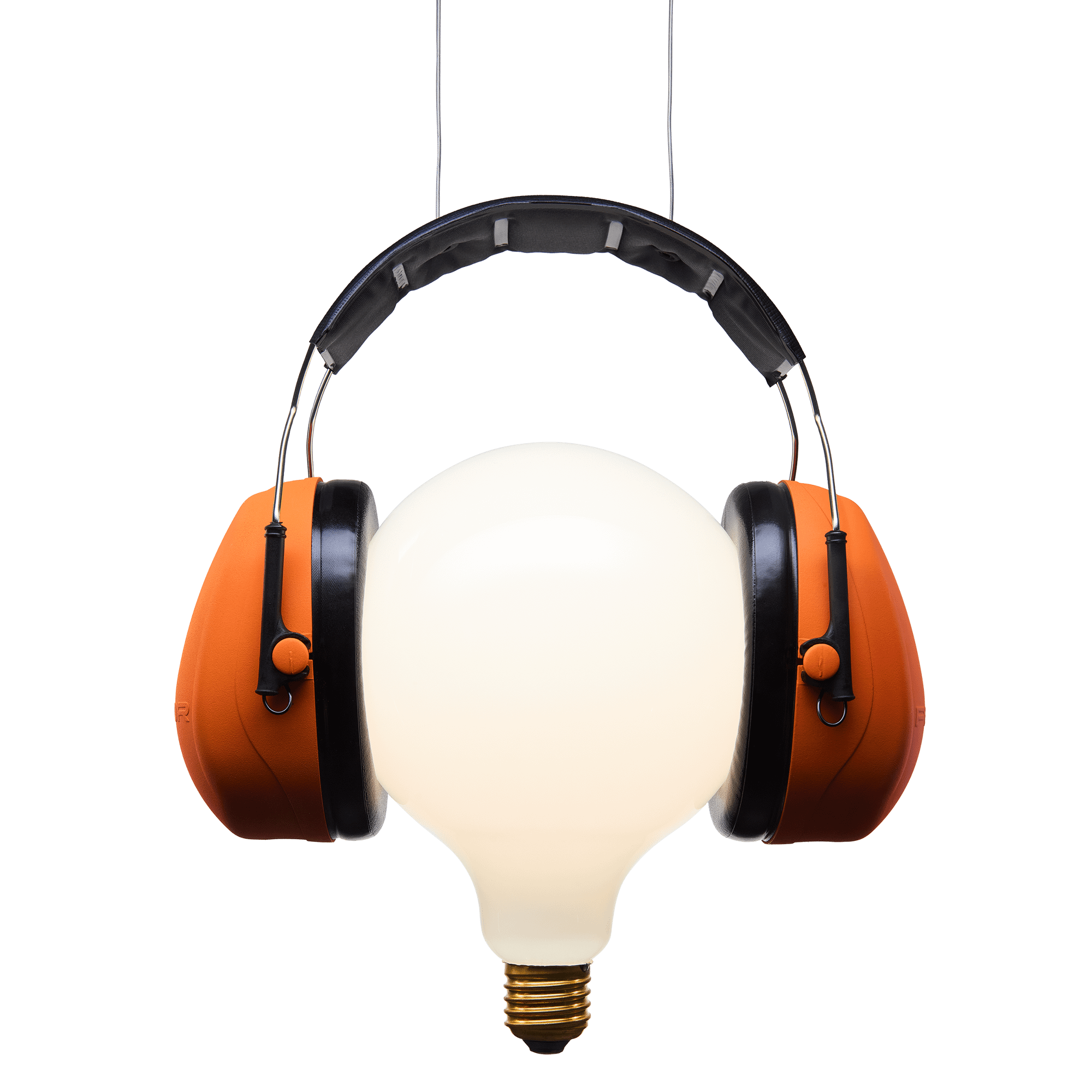 Ingo Maurer Shhh! Pendant Arancio