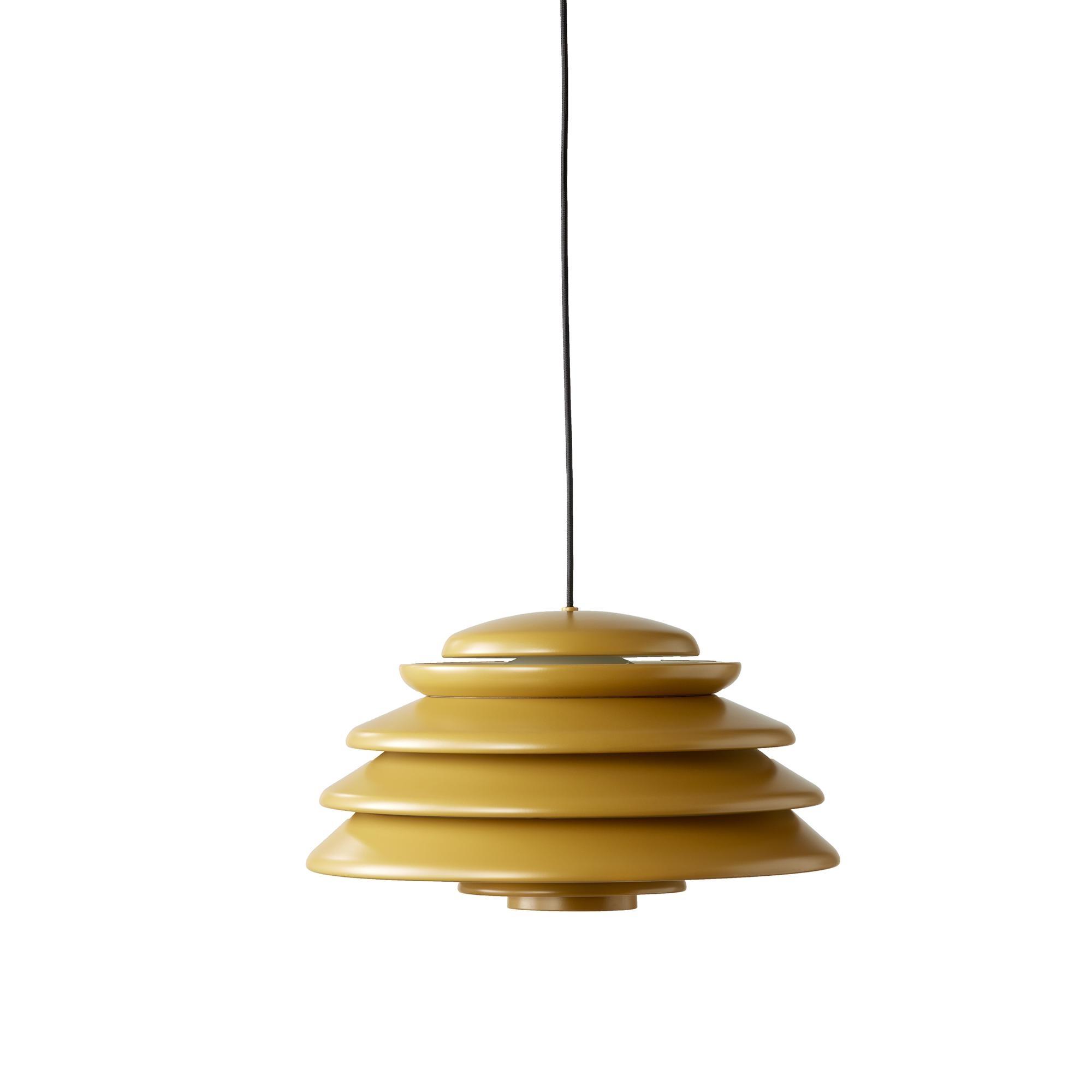 Verpan Hive Pendant Yellow