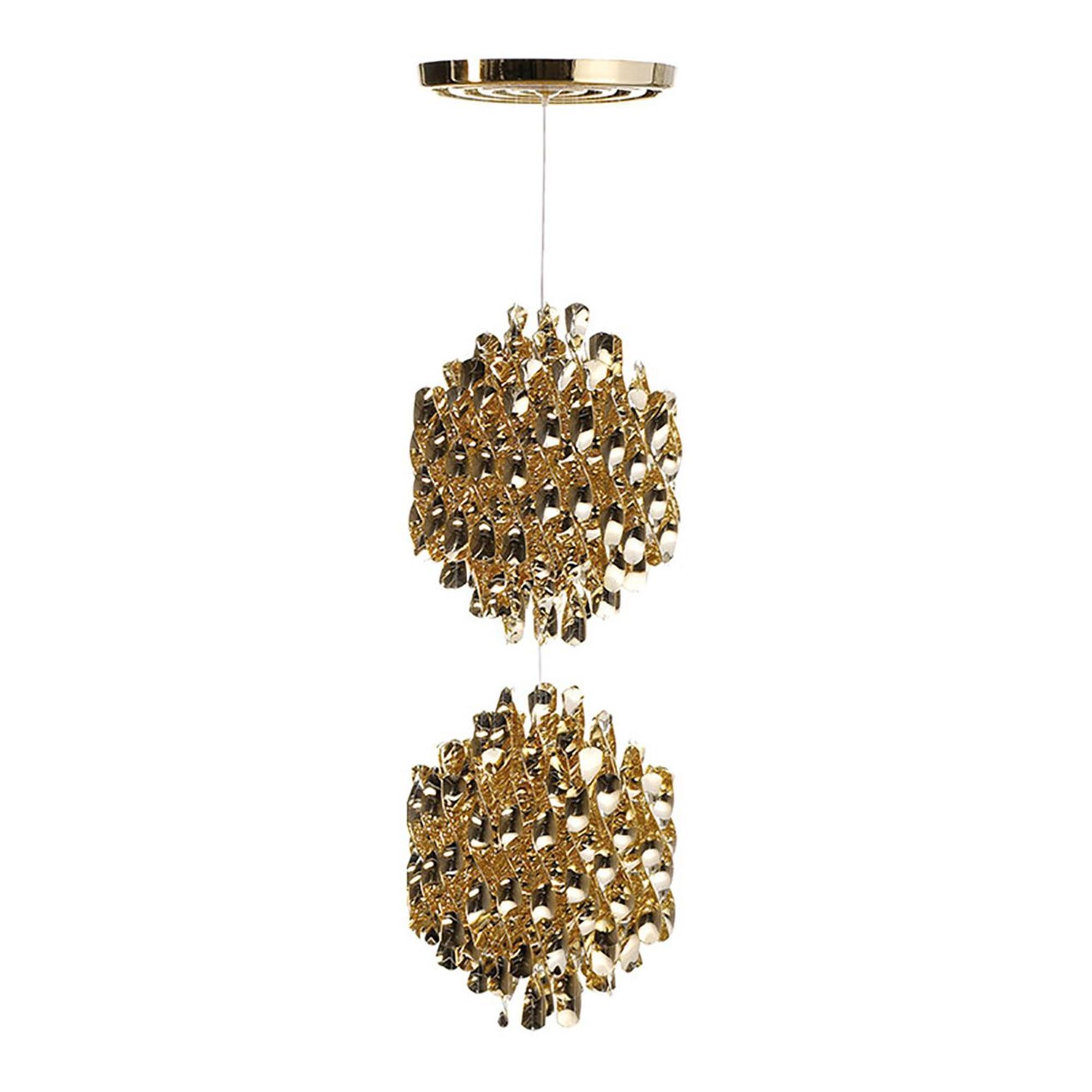 Verner Panton Spiral SP2 Pendant Gold