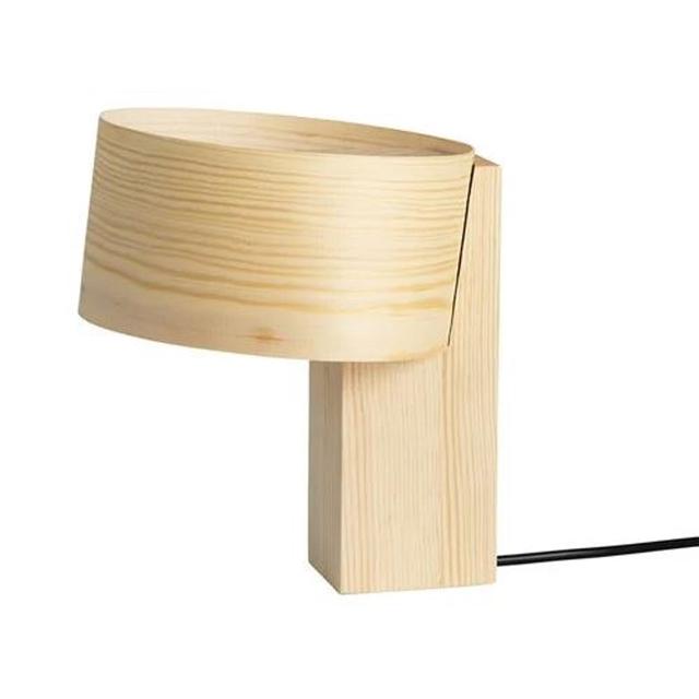 Hoop Tafellamp Groot Dennenhout