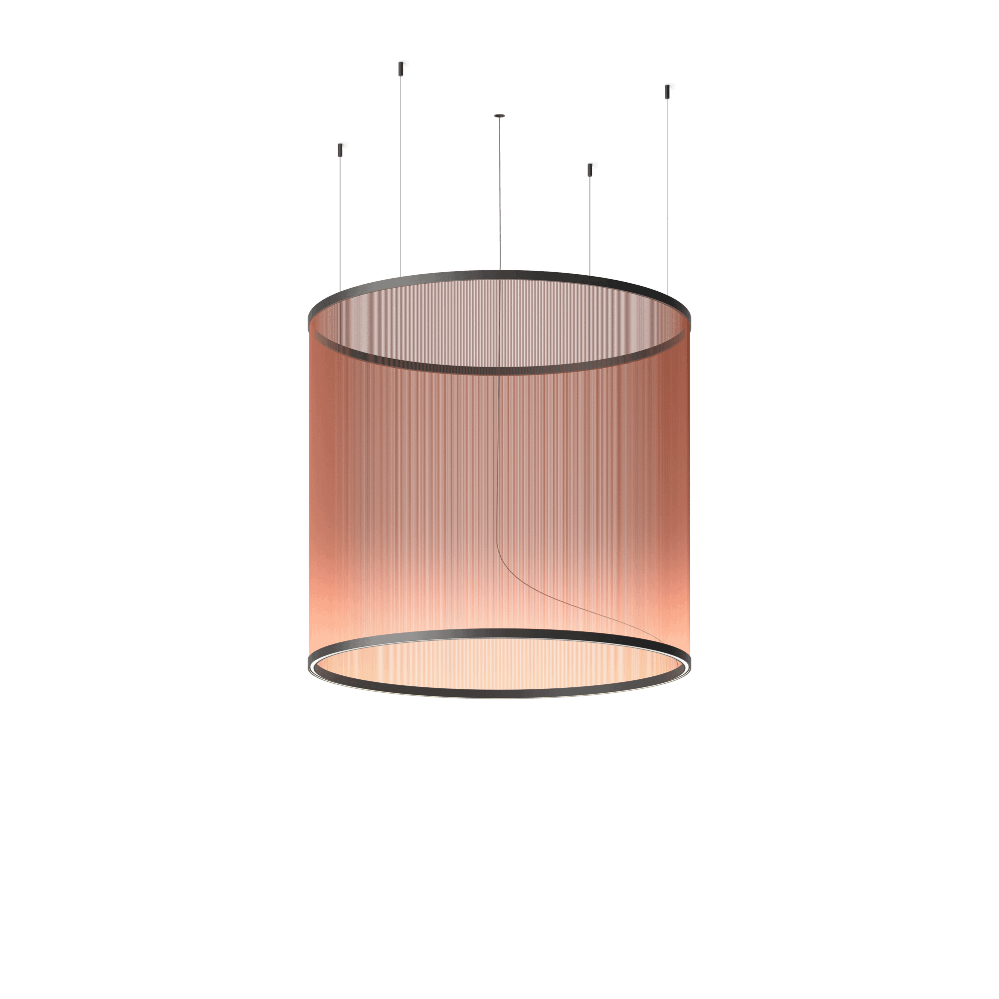 Vibia Array Hanglamp 1840 Push Terra Rood