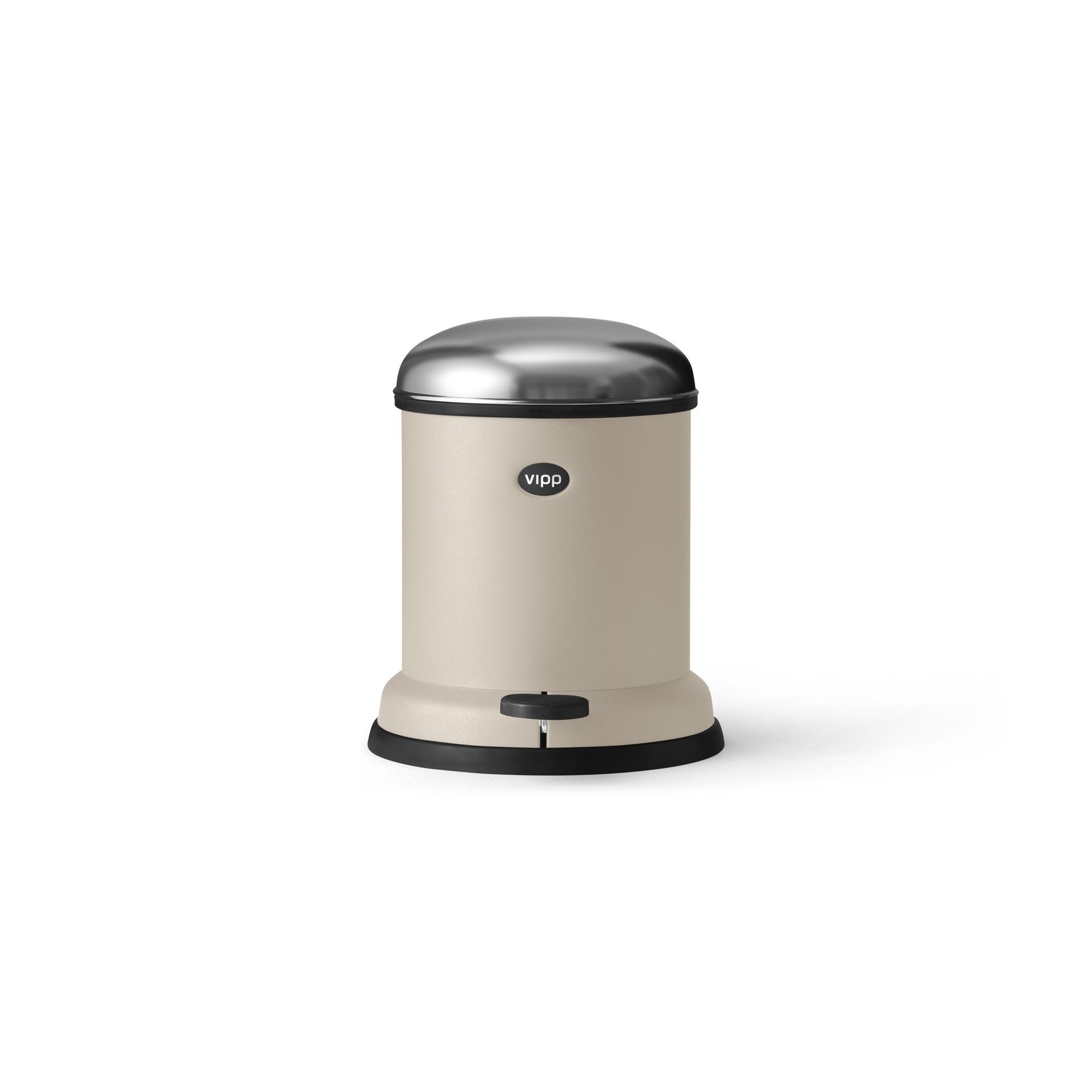 Vipp 13 Pedal bin Beige