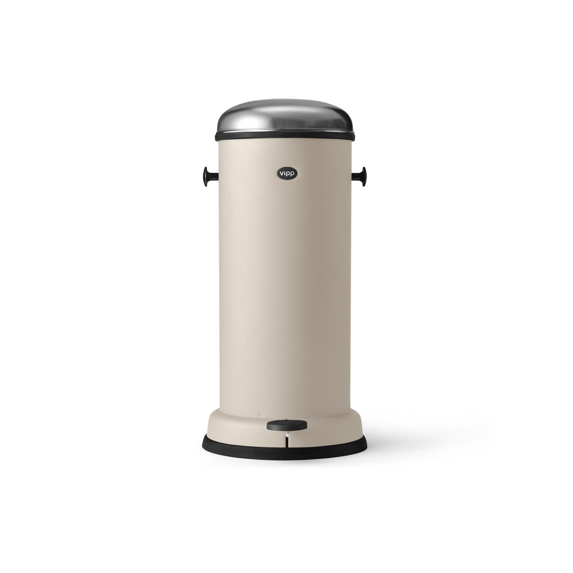 Vipp 16 Pedal bin Beige