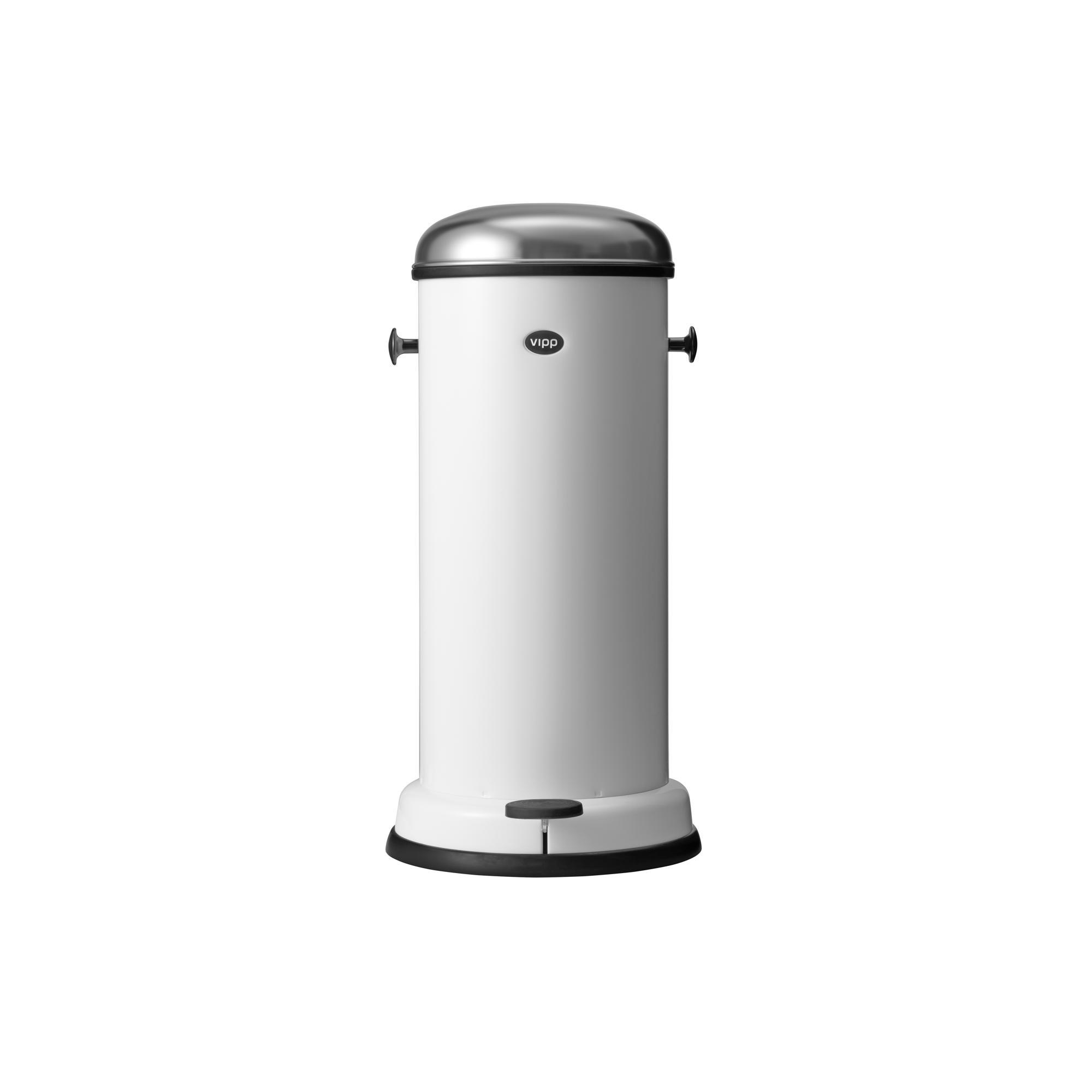 Vipp 16 Pedal Bin White