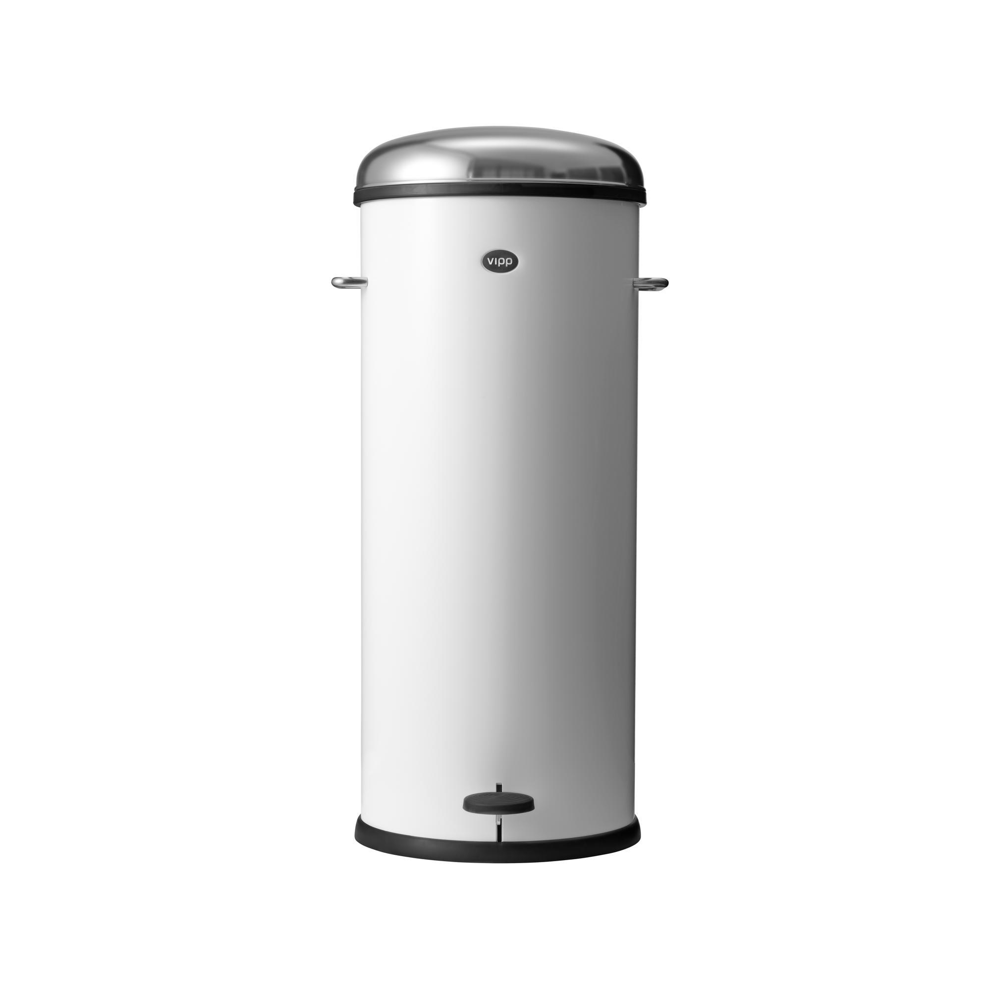 Vipp 17 Pedal Bin White