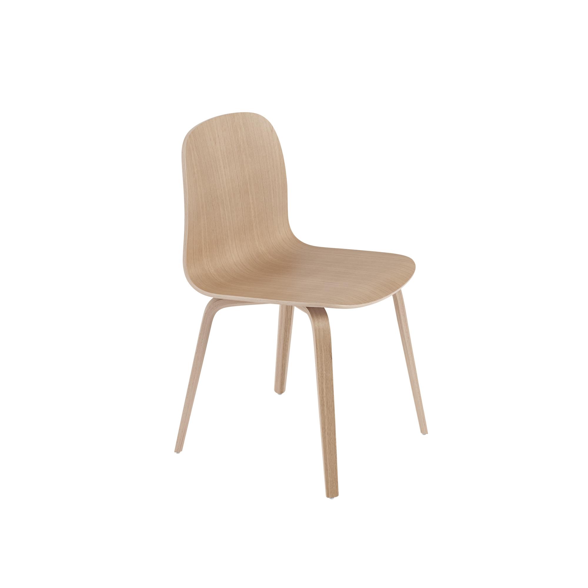 Muuto Visu Dining Chair w. Wood Base Oak