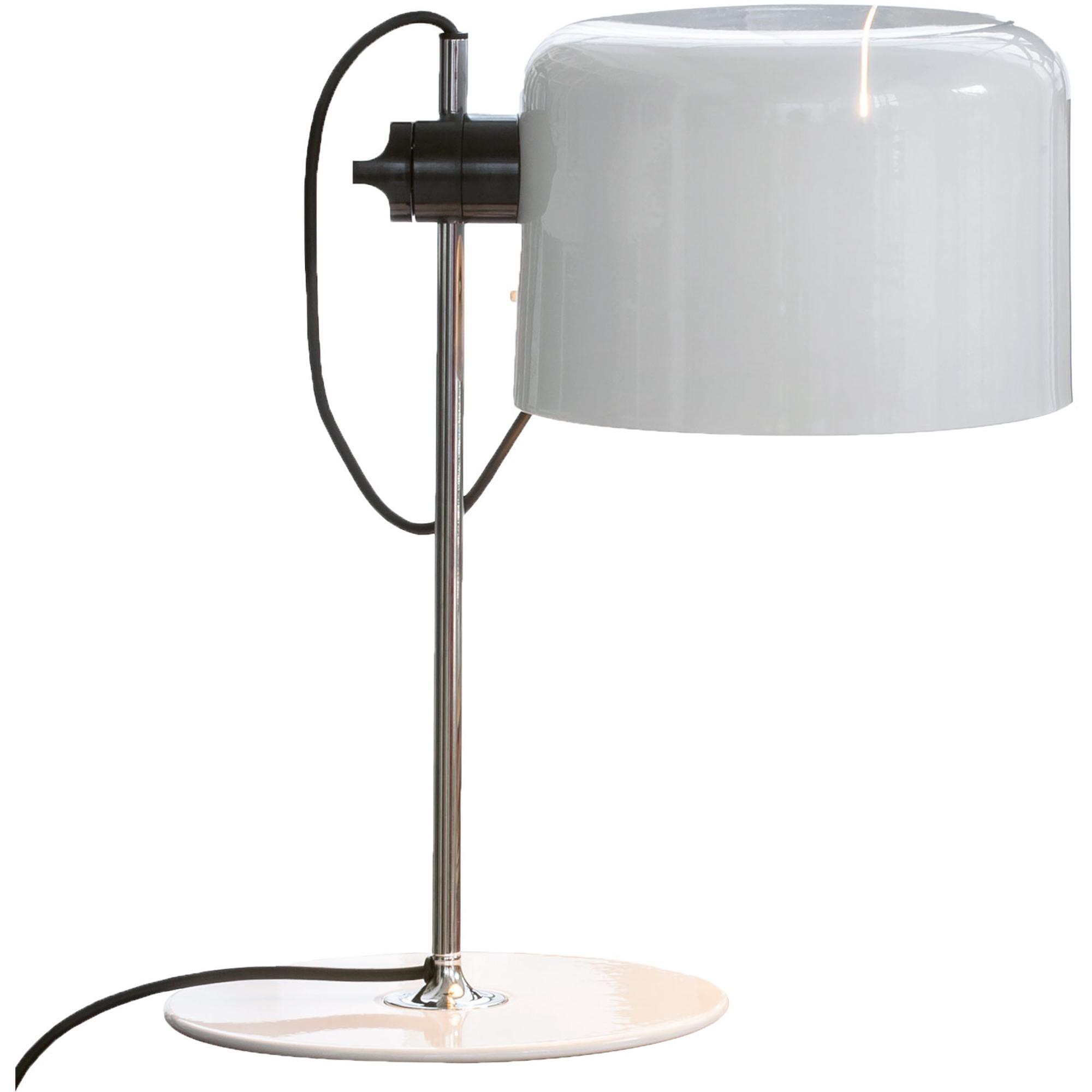 Oluce Coupé 2202 Table Lamp White