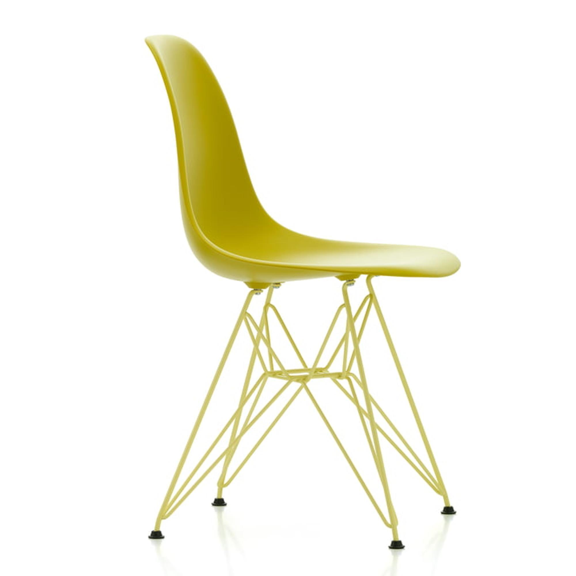 Vitra Eames Plastic RE DSR Spisebordsstol Mustard/Citron