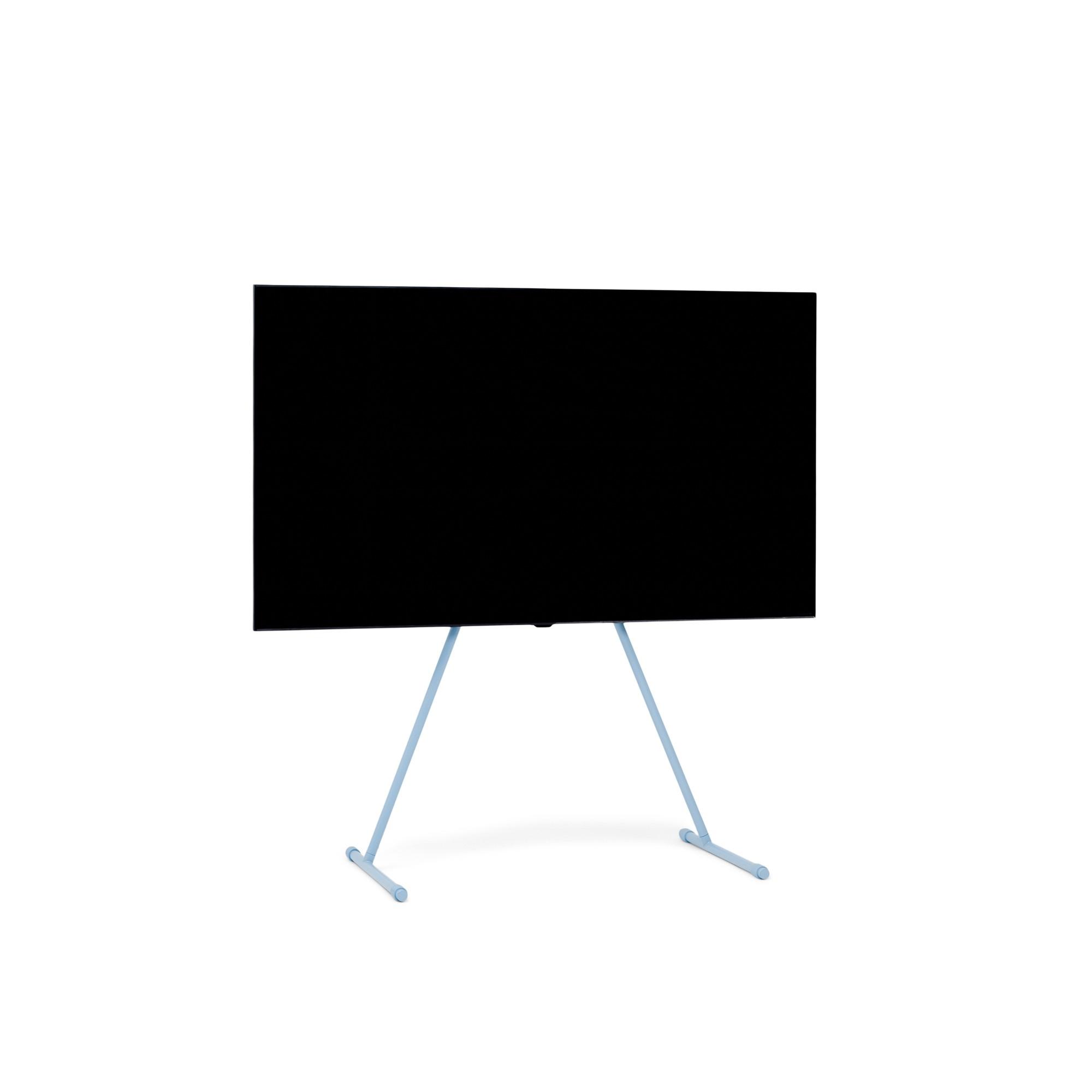 Pedestal Viva TV Stander Powder Blue