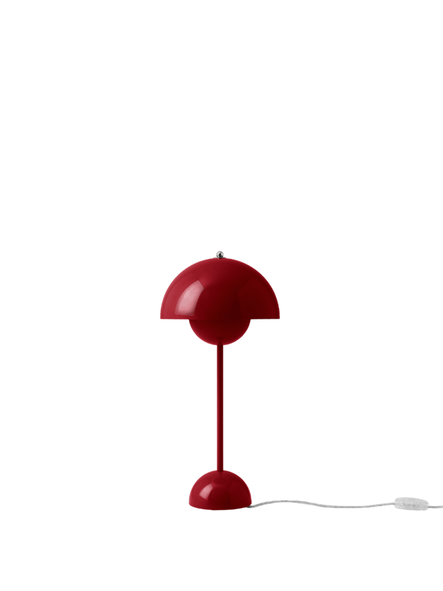 &Tradition Flowerpot VP3 Bordlampe Vermilion Red