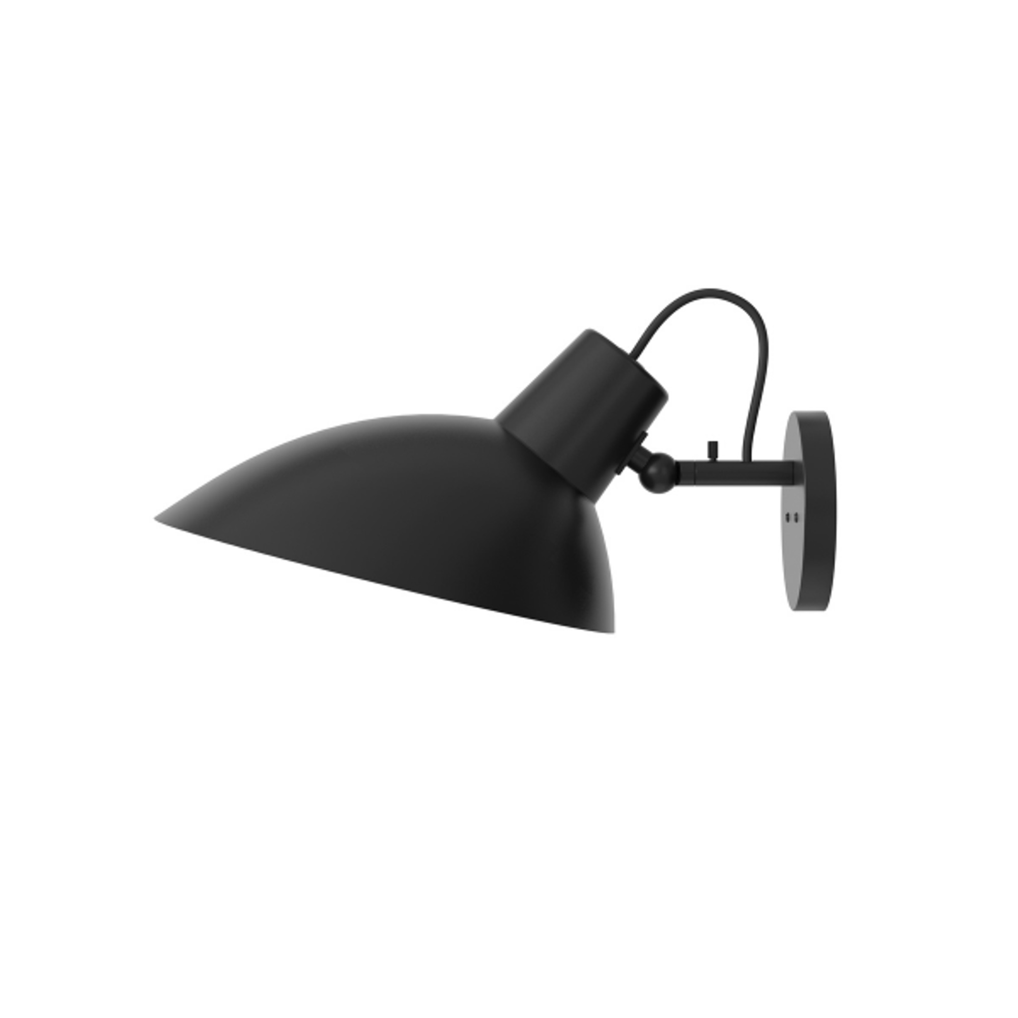 Astep VV Cinquanta Wall Light Black/Black w/switch