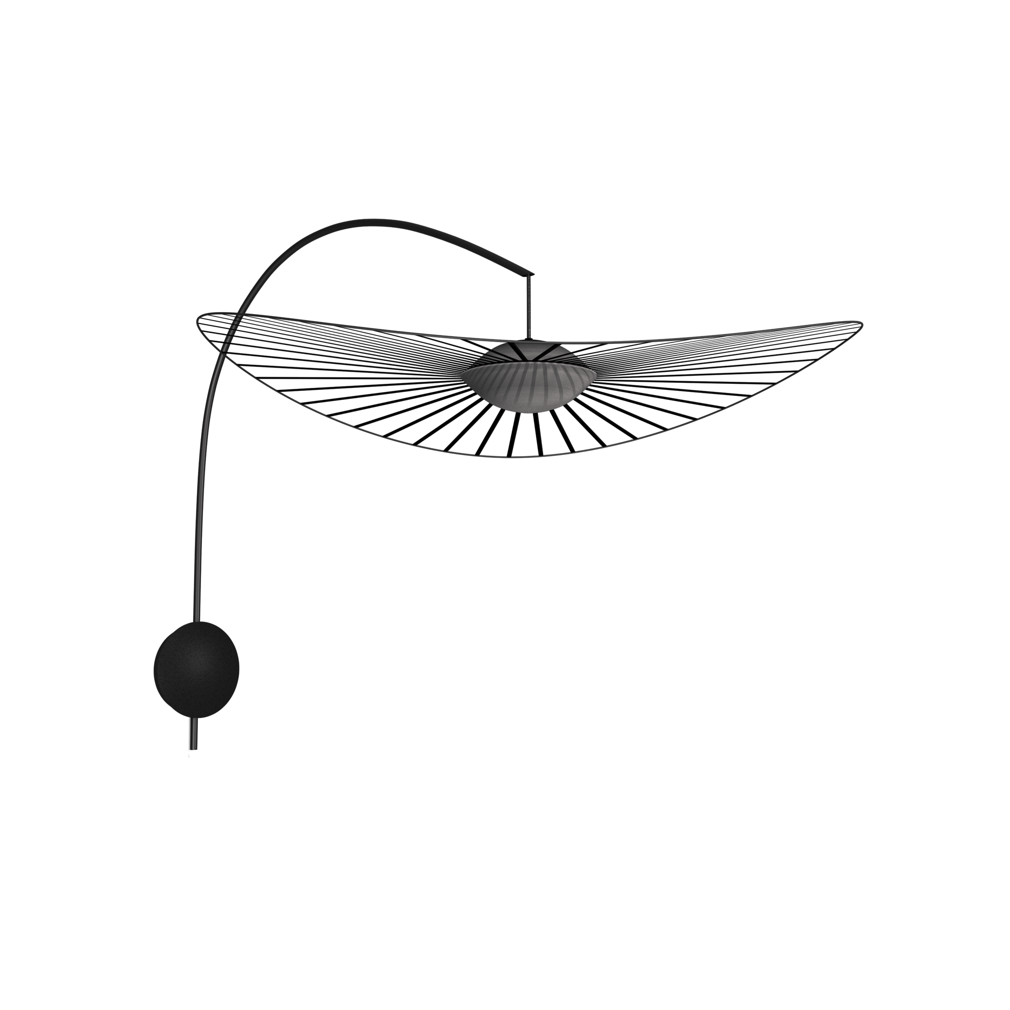 Petite Friture VERTIGO NOVA Wandlampe Schwarz