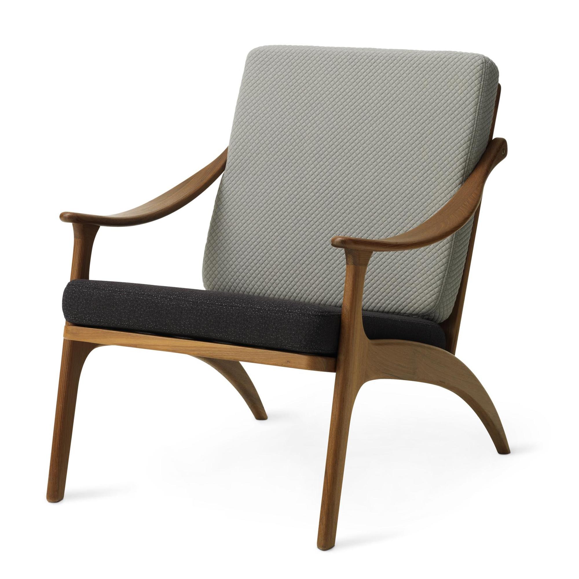 Warm Nordic Lean Back Armchair Teak/Mosaic 922/Sprinkles 294