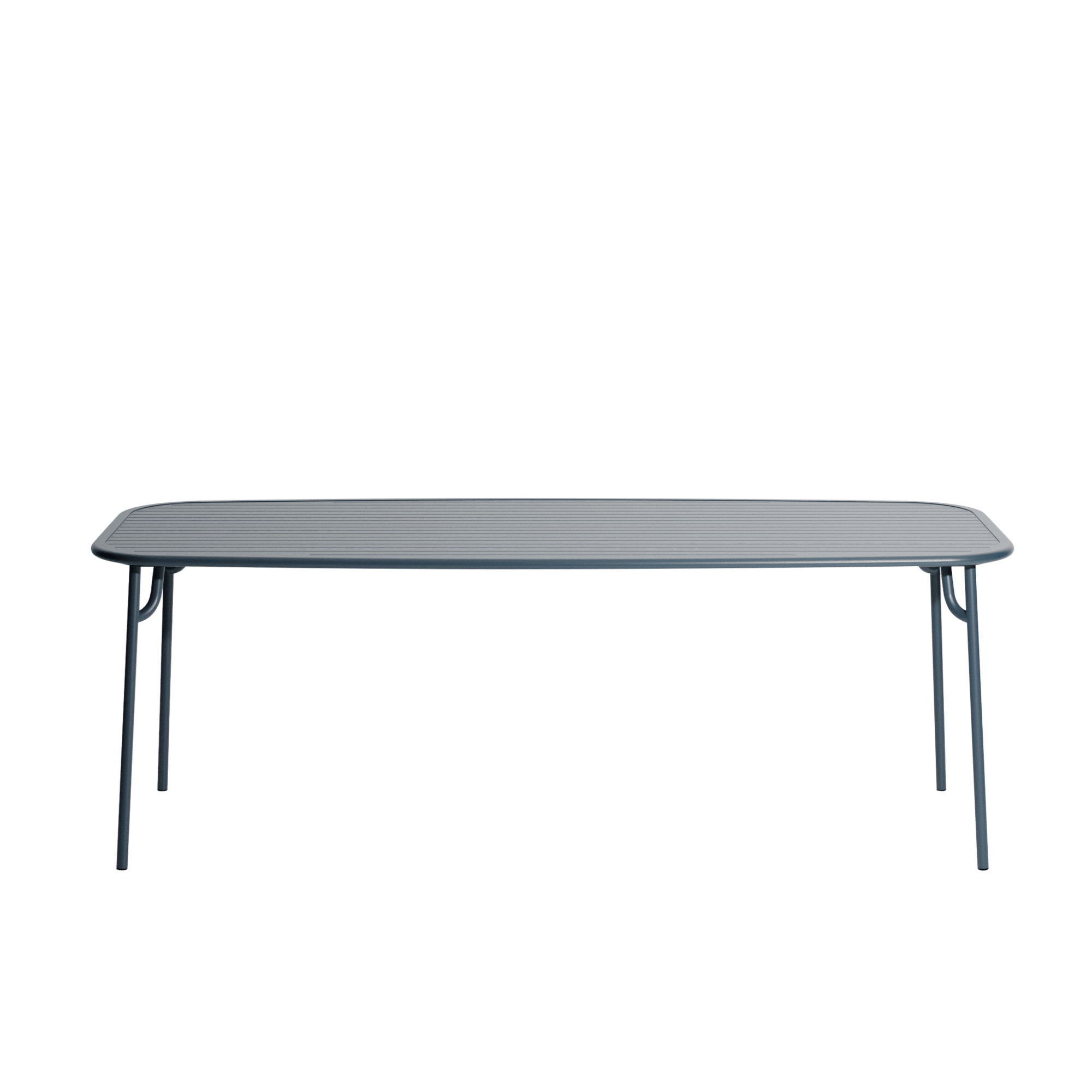 Petite Friture WEEK-END Rectangular Table 85x220 Gray Blue