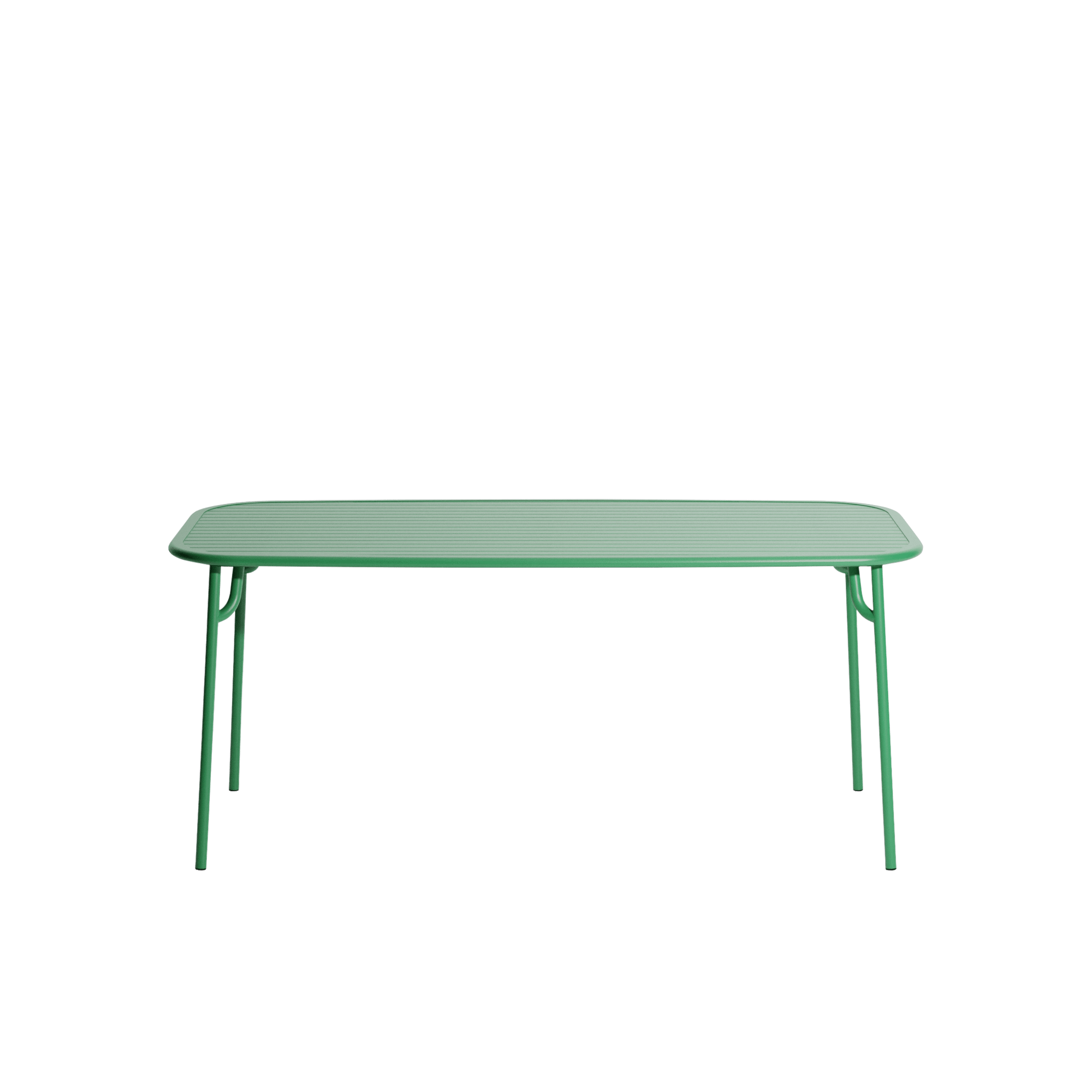 Petite Friture Table Rectangulaire WEEK-END 85x180 Vert Vert Menthe