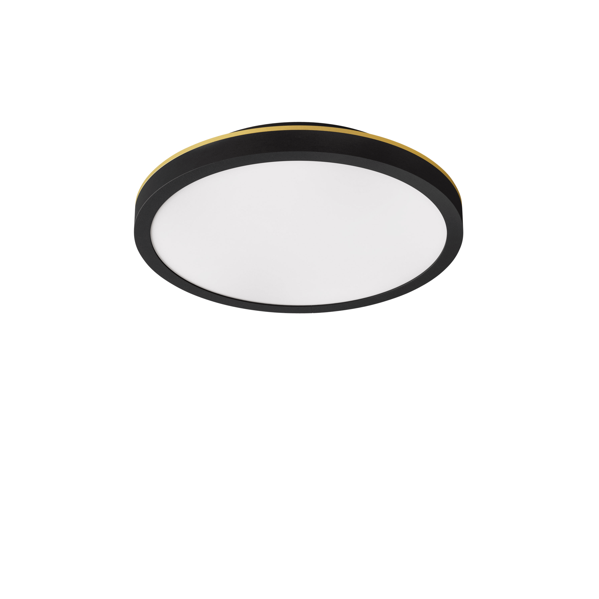 Edgeform Plafon 20 Ceiling Light Black/ Brass