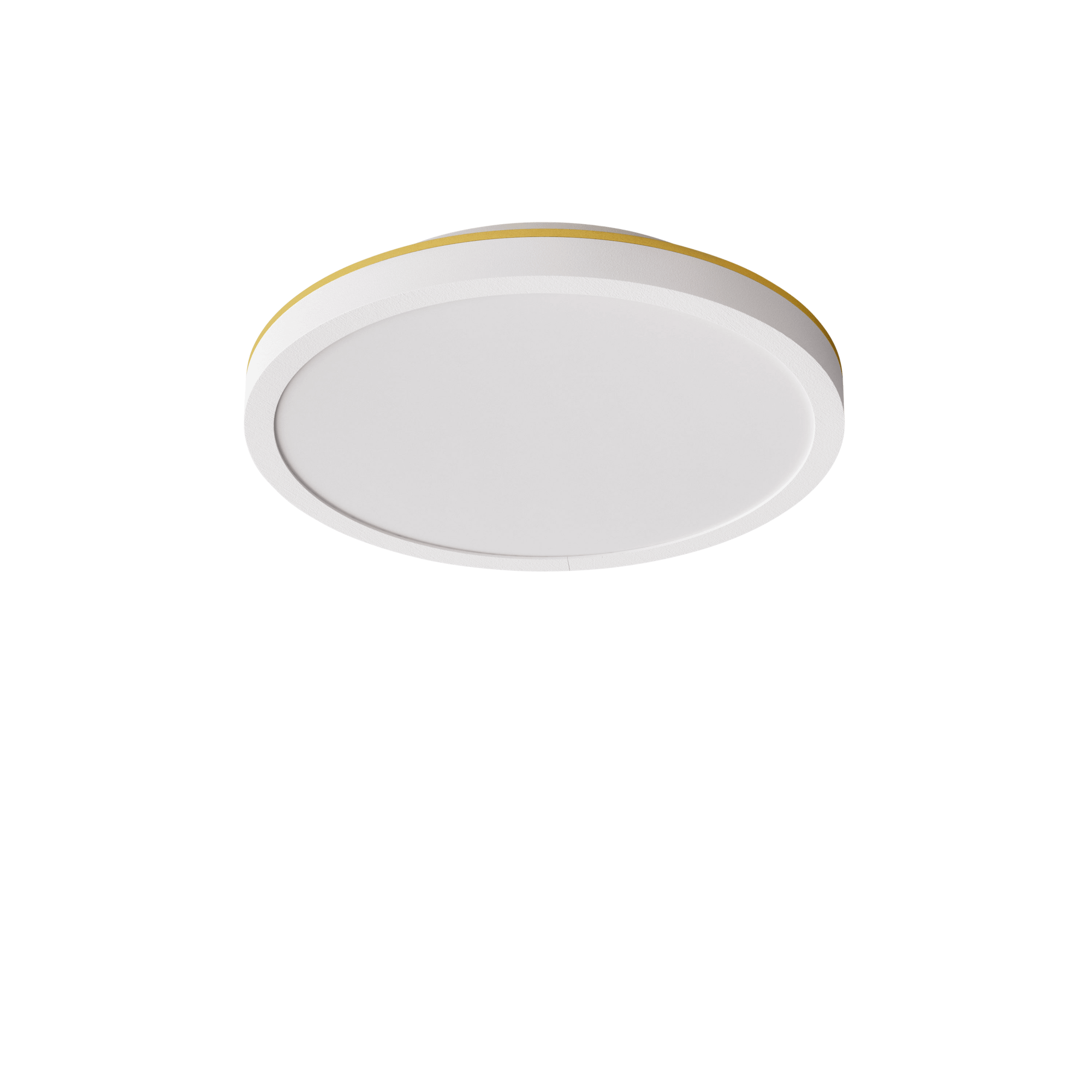 Edgeform Plafon 20 Ceiling Light White/ Brass