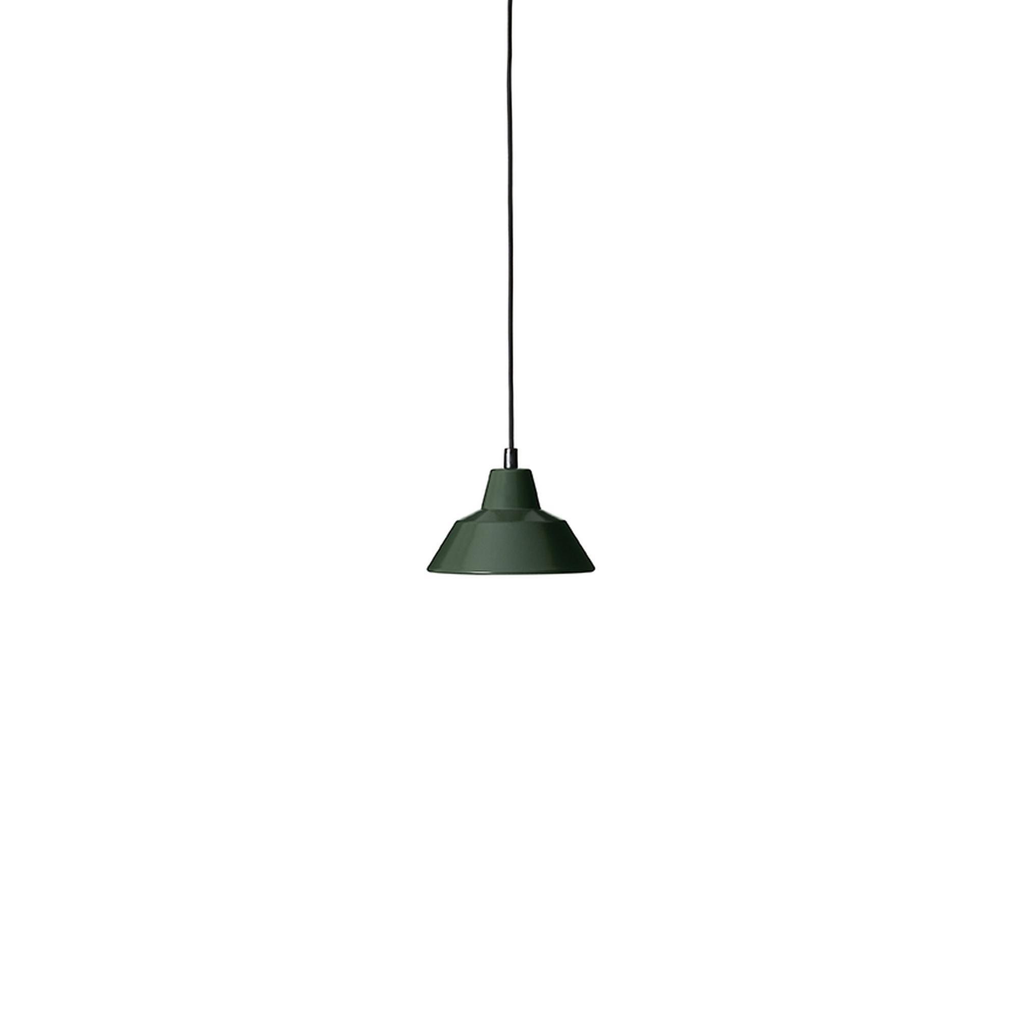 Lampa Wisząca W1 Racing Green , Made By Hand w Warsztacie