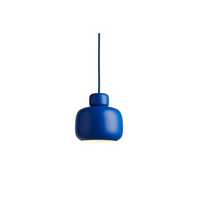 Houten Hanglamp Klein Blauw