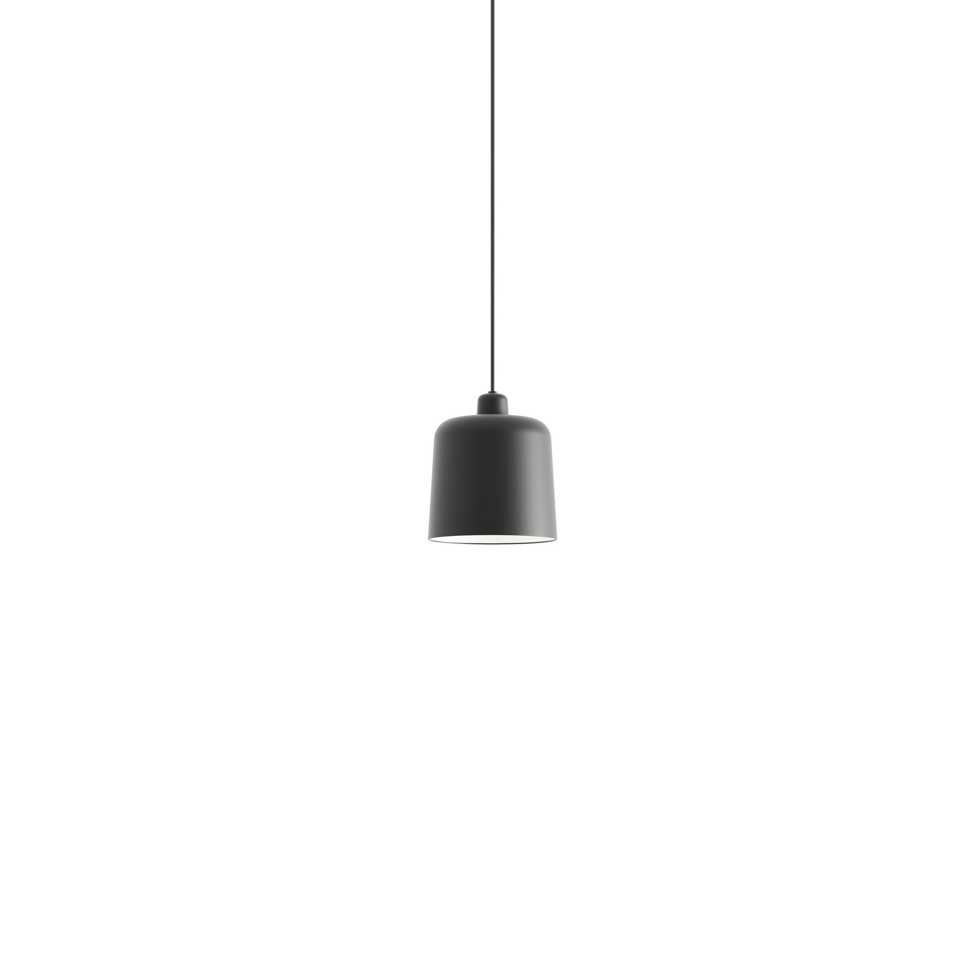 Luceplan Zile Suspension Ø20 Mat Noir