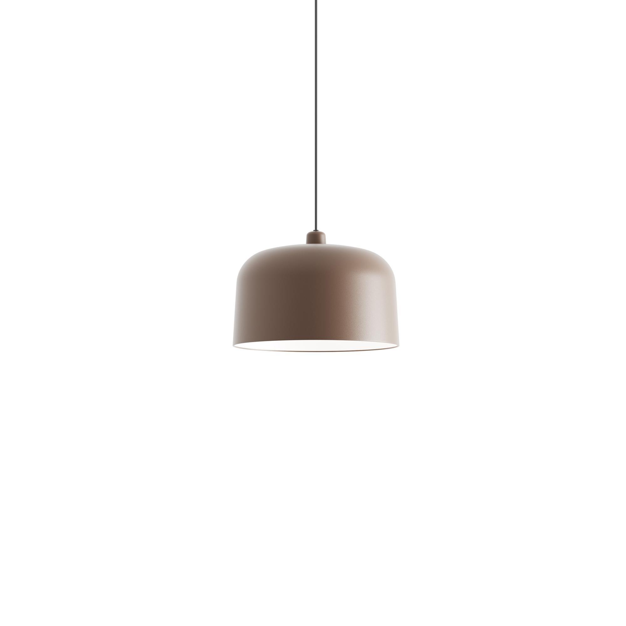 Luceplan Zile Suspension Ø40 Rouge Brique