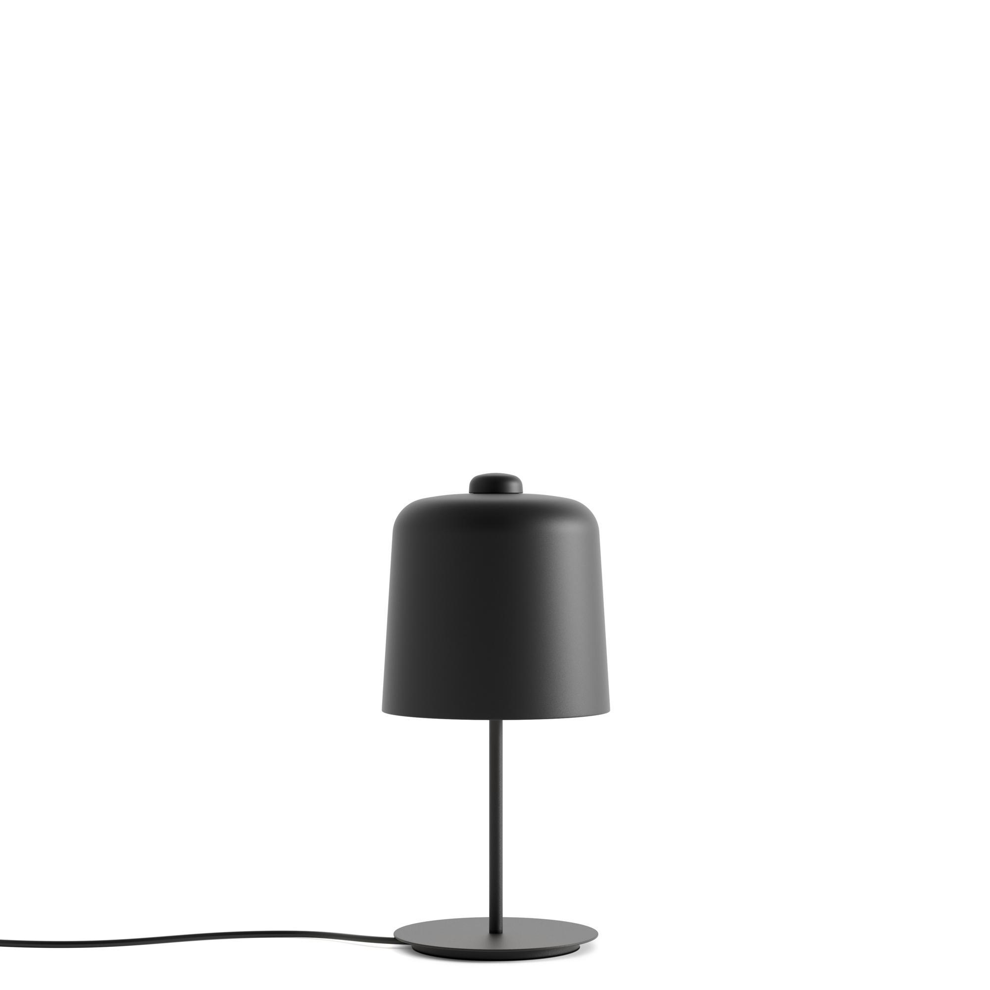 Luceplan Zile Table Lamp Ø20 Matt Black